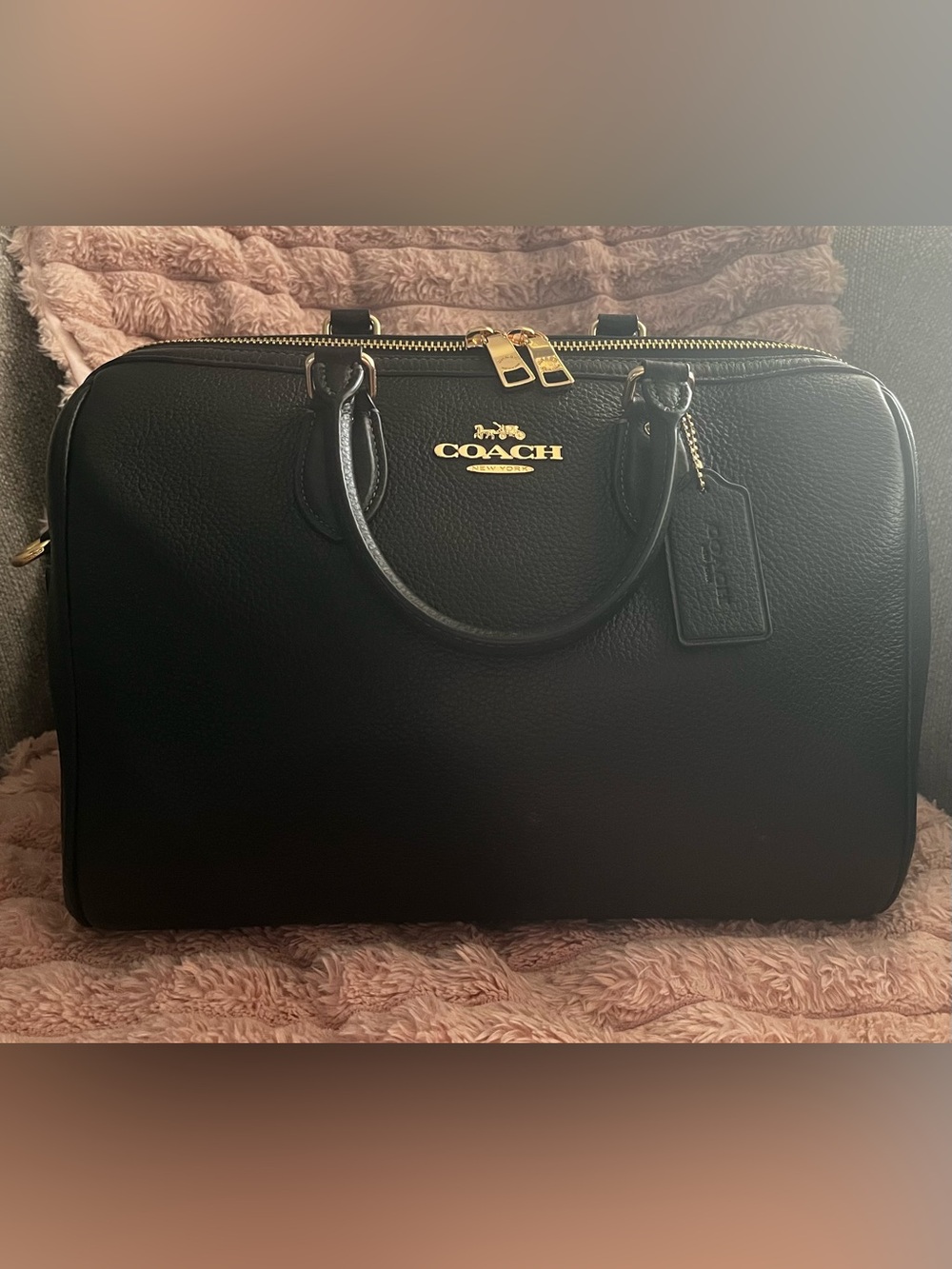Coach Large Black Rowan